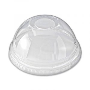Dome Lid For 12/16/20/24 oz. (98mm) Recyclable Plastic Cup