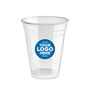 Custom Printed Recyclable Plastic Cup - FREE SHIPPING