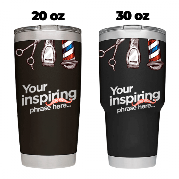 20oz/30oz Barbershop - FREE SHIPPING - Personalized Tumbler