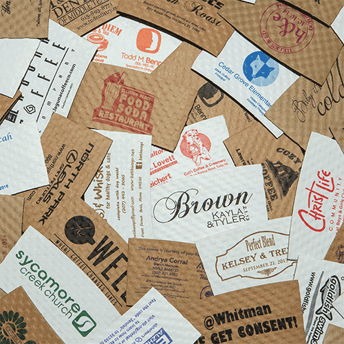 Printed Cup Sleeves
