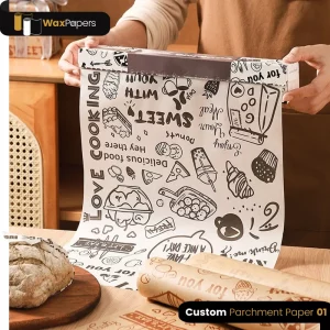 Custom Wax Paper – FREE SHIPPING