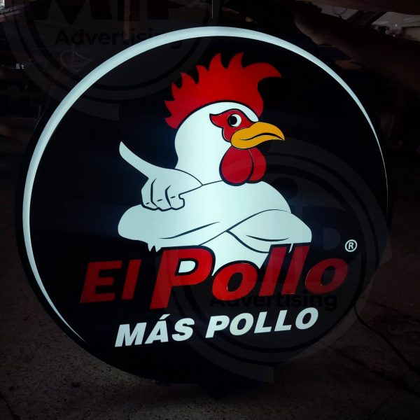 Rotating LED Light Box Sign – Double-Sided (FREE SHIPPING) - Image 5