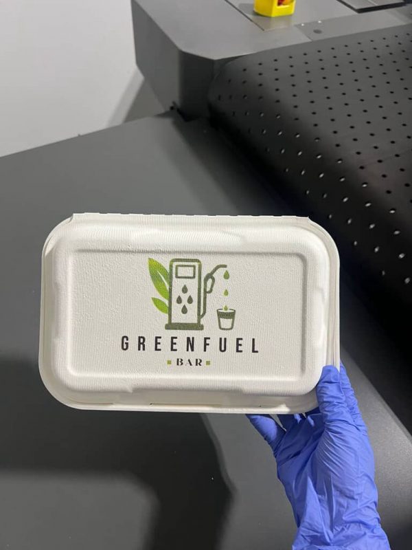 Ecological Clam Shell Full Color Logo Printed (FREE SHIPPING)